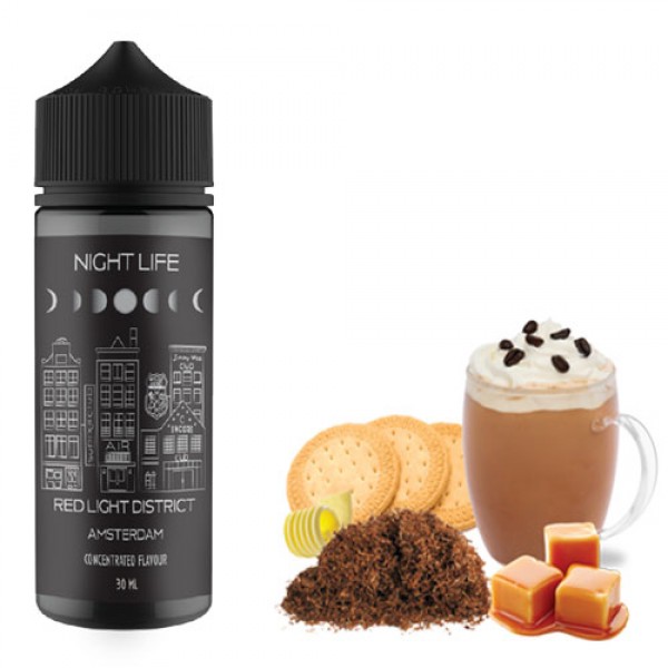 NIGHT LIFE RED LIGHT DISTRICT FLAVOUR SHOT 30ML / 120ML
